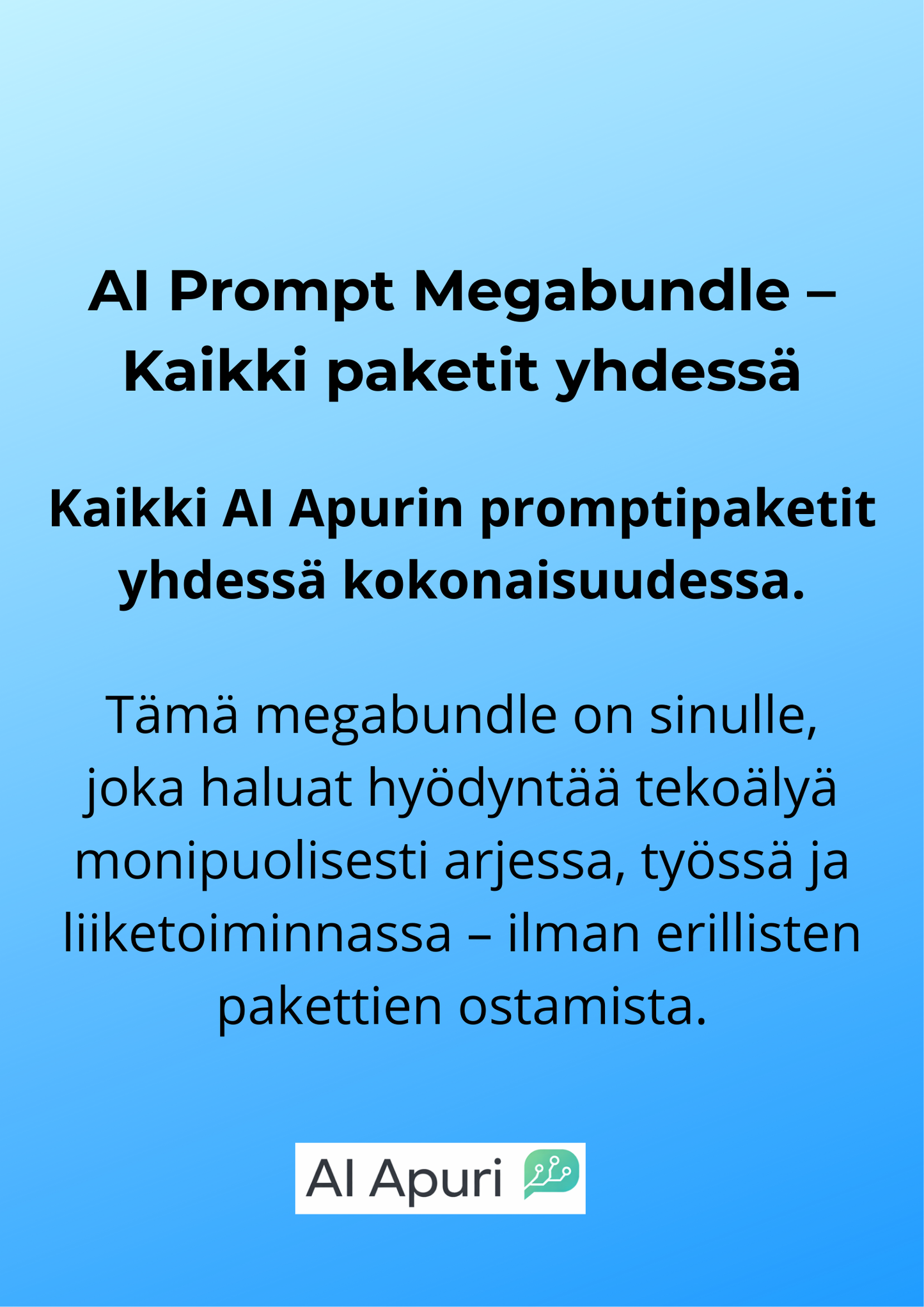 AI Prompt Pack - Megabundle prompt pack