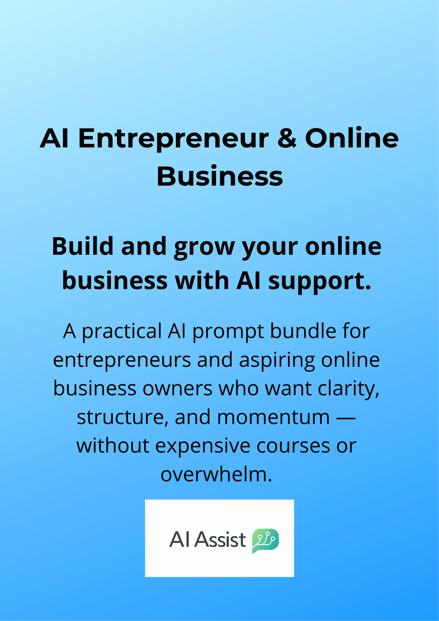 AI Entrepreneur &amp; Online Business Bundle